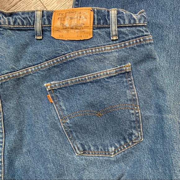 Vintage Levi’s Orange Tab 505 Straight Denim Jeans - Picture 1 of 7